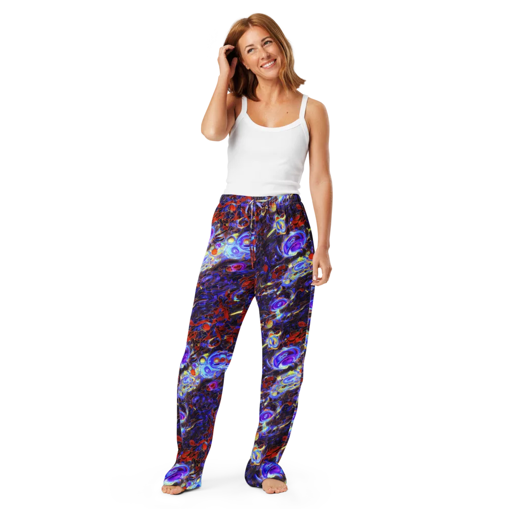 Stellar Molten on Women's Pajama Pants — Front