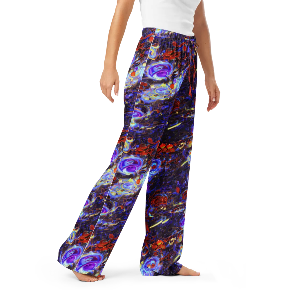 Stellar Molten on Women's Pajama Pants — Right Front
