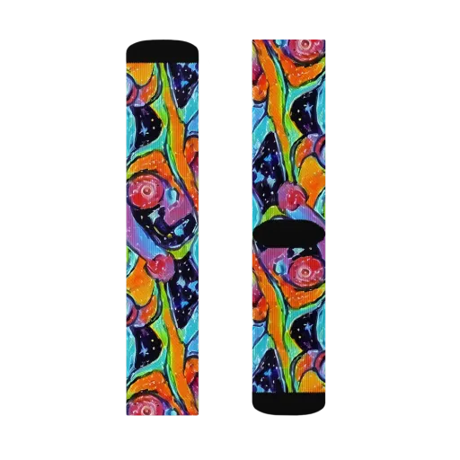 Cosmic Fruitfall on a Socks