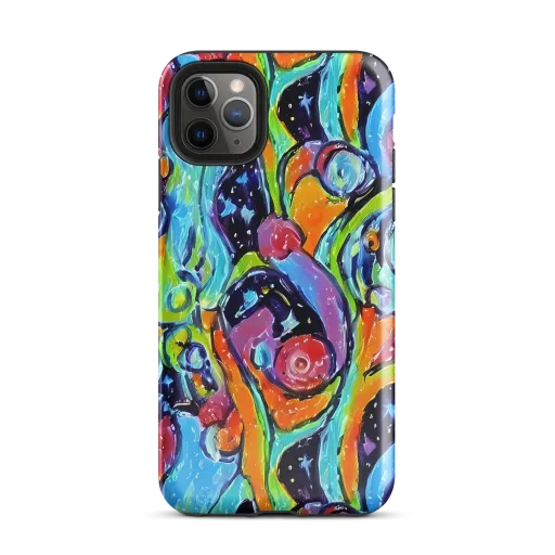 Cosmic Fruitfall on a Tough Case for iPhone®