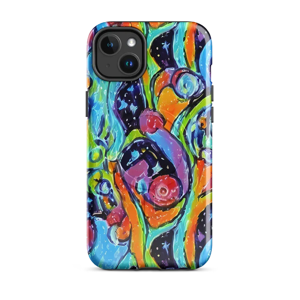 Cosmic Fruitfall on MagSafe Tough Case for iPhone® — Front