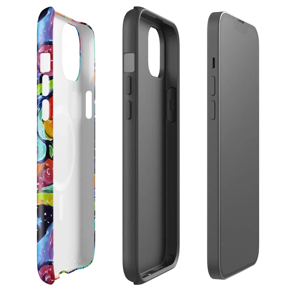 Cosmic Fruitfall on MagSafe Tough Case for iPhone® — Front