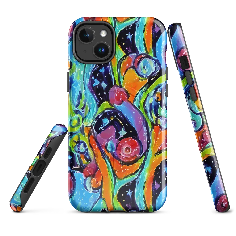Cosmic Fruitfall on MagSafe Tough Case for iPhone® — Front