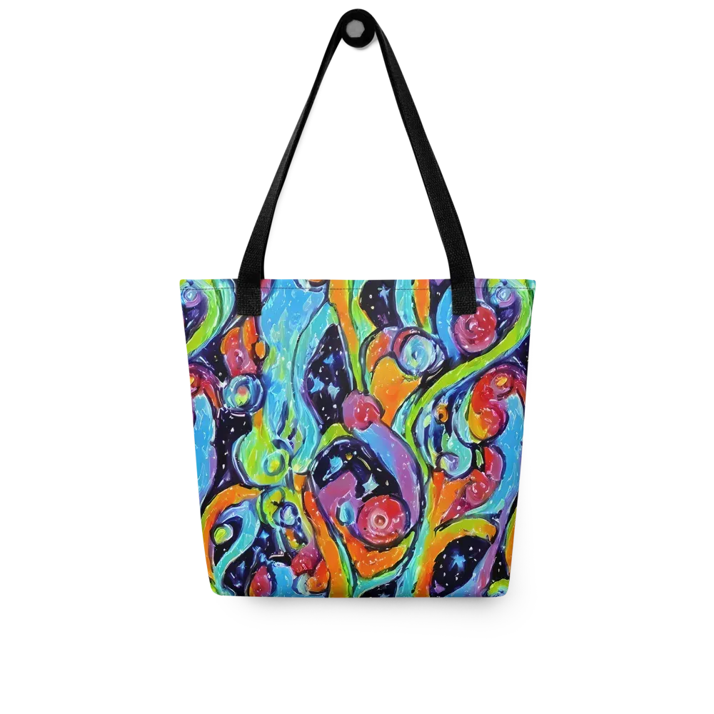 Cosmic Fruitfall on Tote Bag — Front