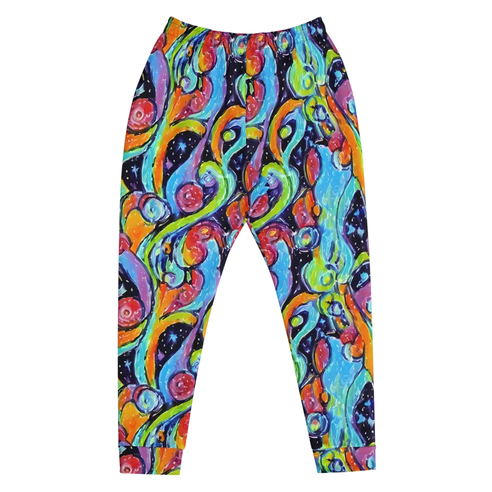 Cosmic Fruitfall on Men's Joggers — Front
