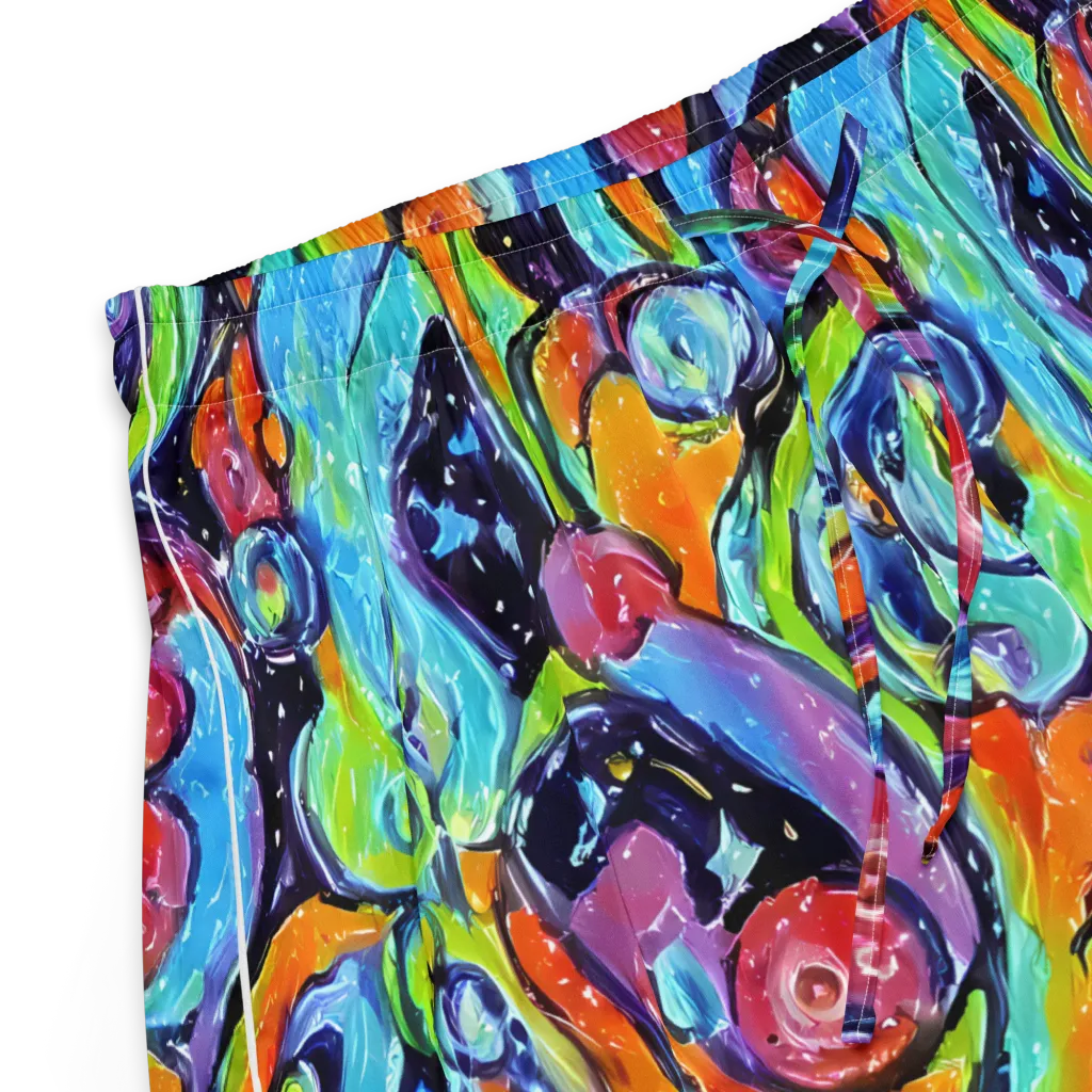 Cosmic Fruitfall on Women's Pajama Shorts — Product details