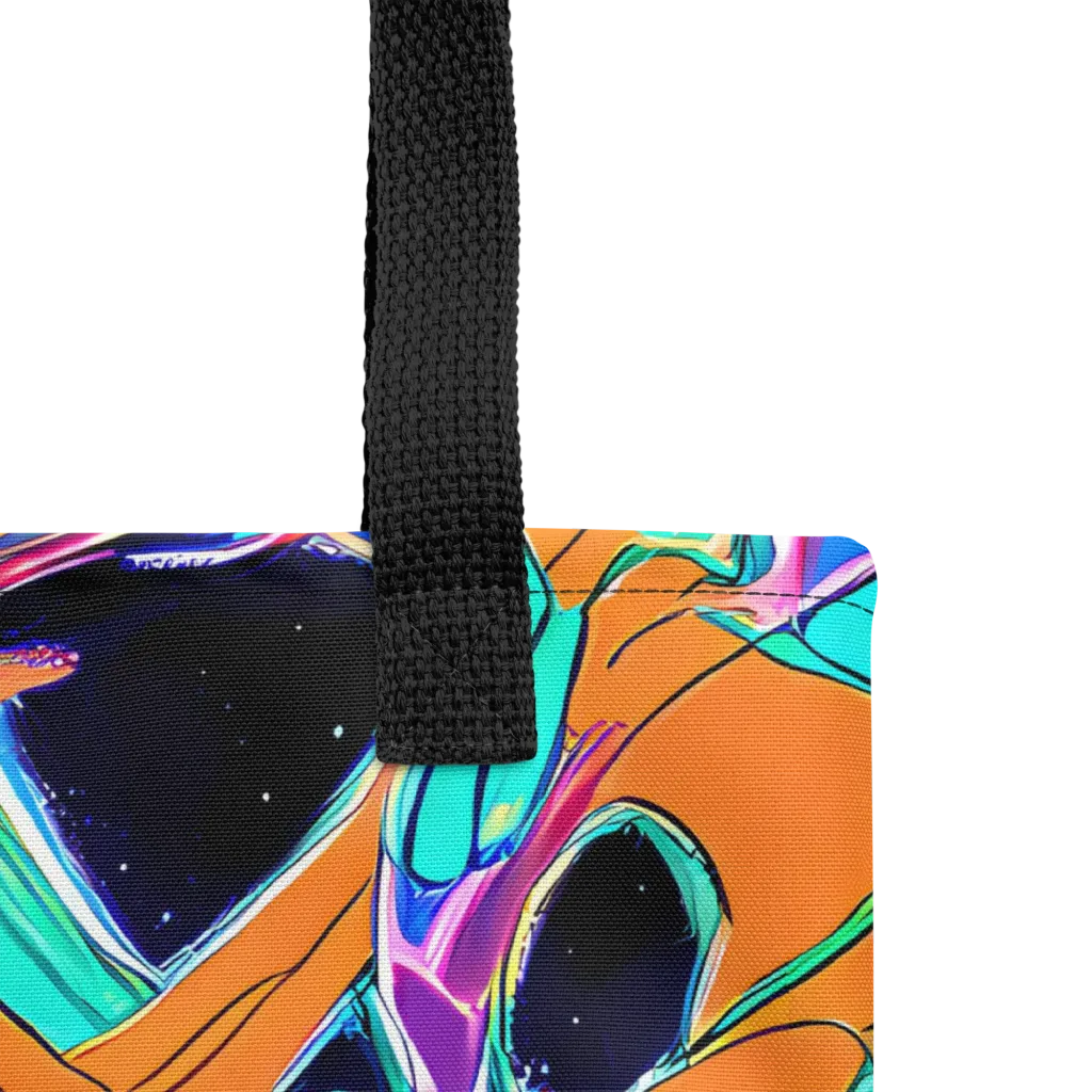 Orbiting Leaves on Tote Bag — Product details