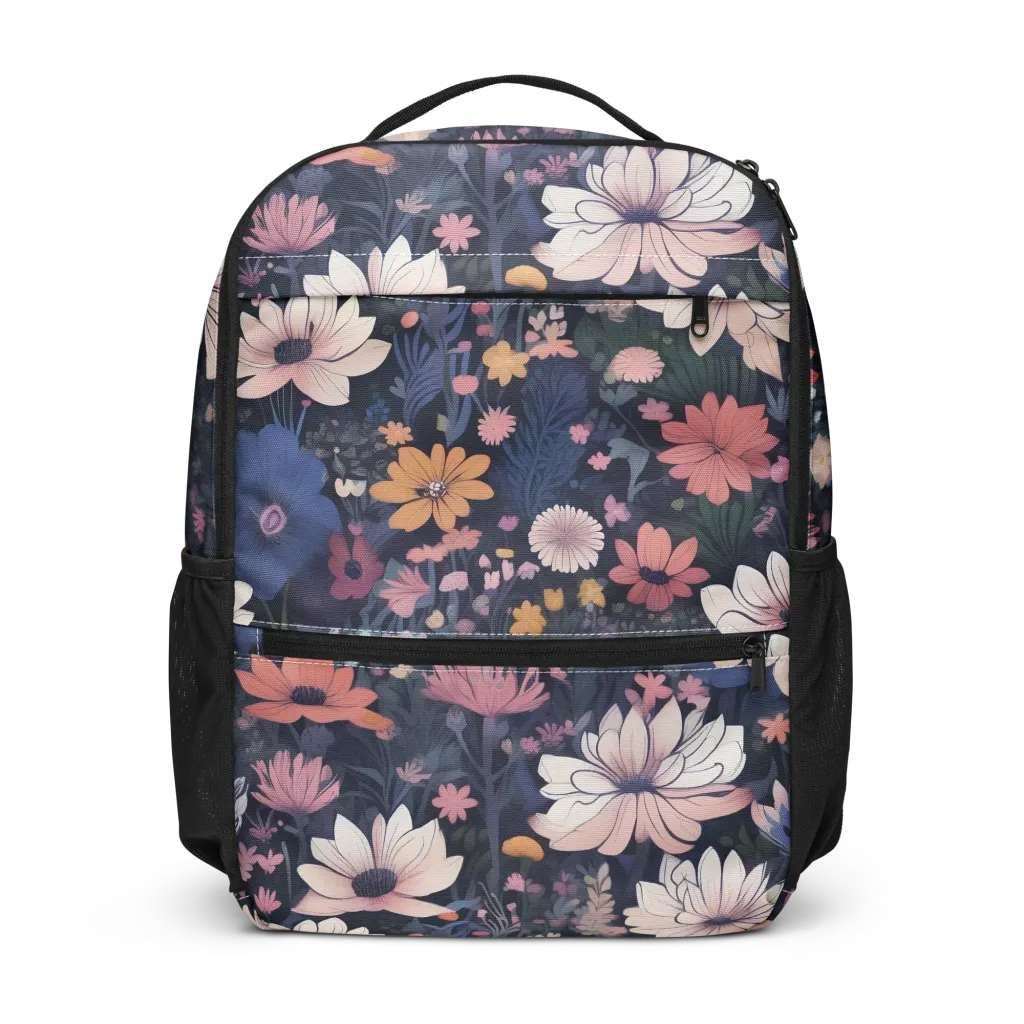 Moonlit Meadow on Utility Backpack — Front