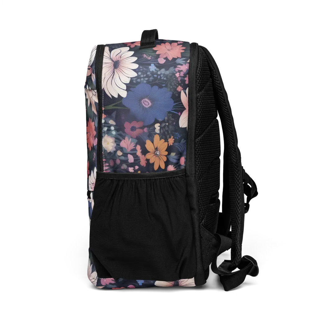 Moonlit Meadow on Utility Backpack — Left