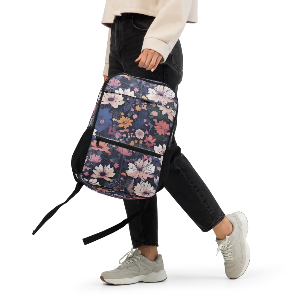 Moonlit Meadow on Utility Backpack — Front