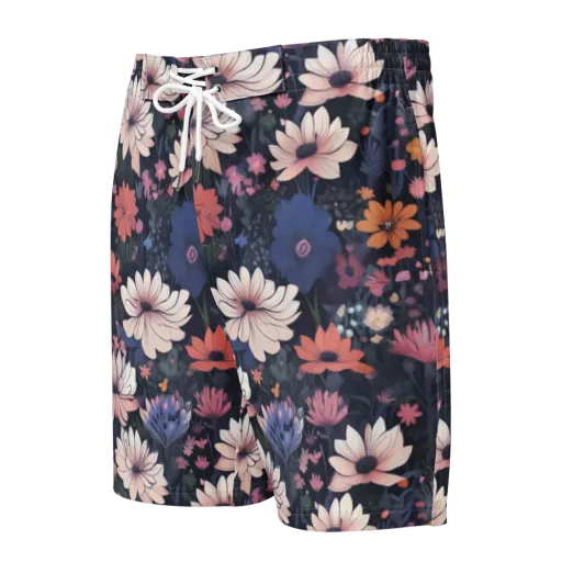 Moonlit Meadow on a Men's Board Shorts