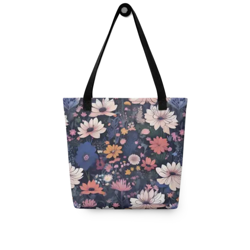 Moonlit Meadow on a Tote Bag