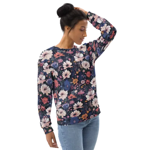 Moonlit Meadow on a Sweatshirt