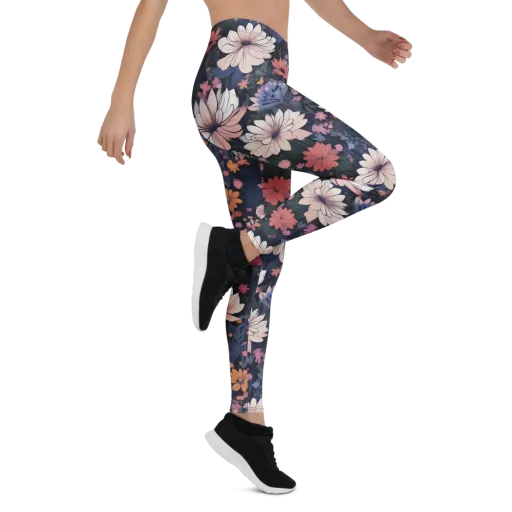 Moonlit Meadow on a Leggings