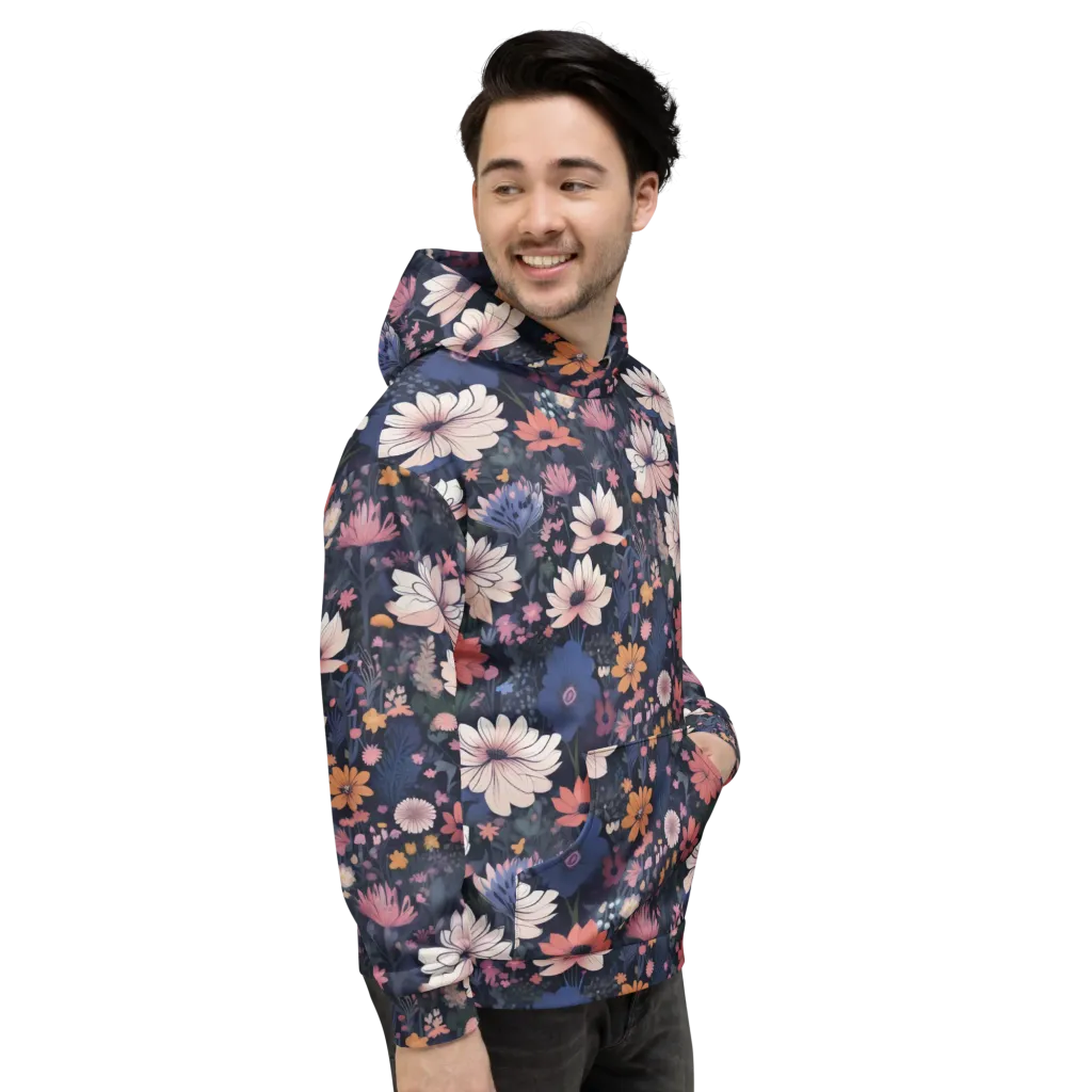 Moonlit Meadow on Hoodie — Right