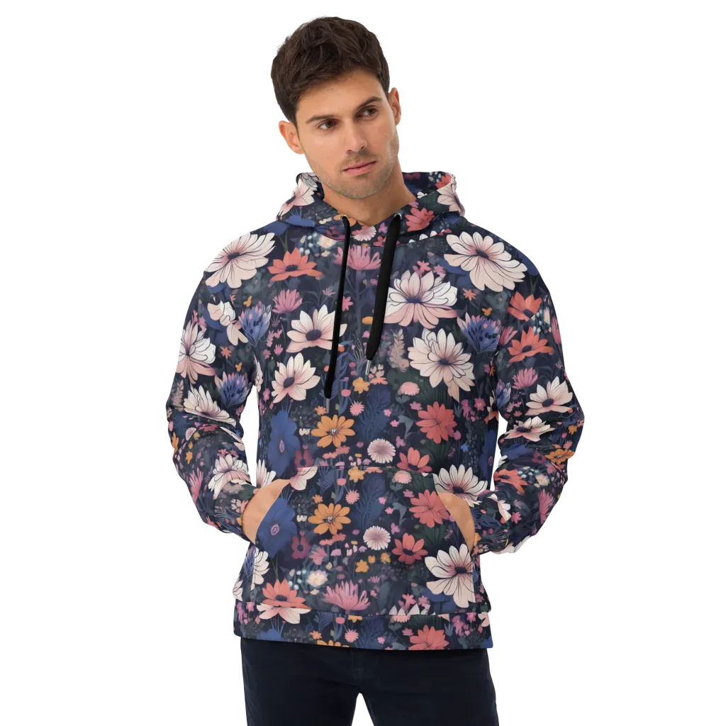 Moonlit Meadow on Hoodie — Front