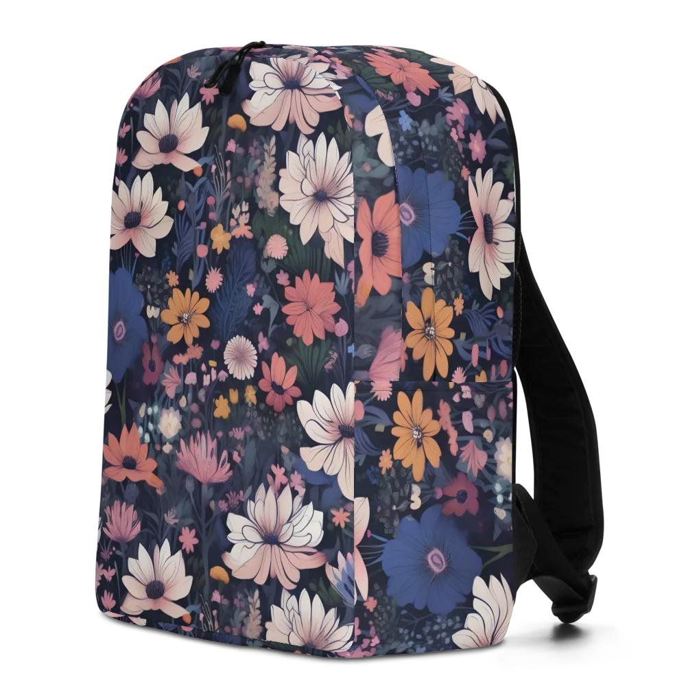 Moonlit Meadow on Minimalist Backpack — Left