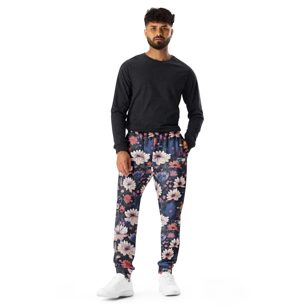 Moonlit Meadow on Men's Joggers — Front