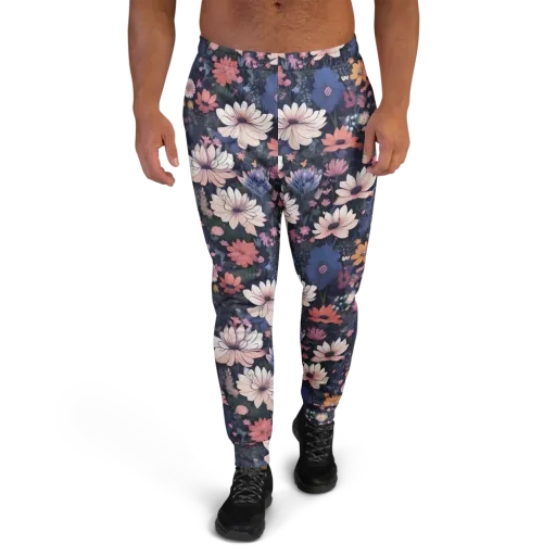 Moonlit Meadow on a Men's Joggers