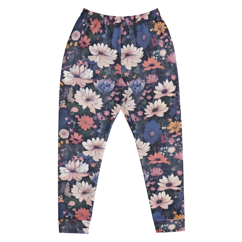 Moonlit Meadow on Men's Joggers — Front