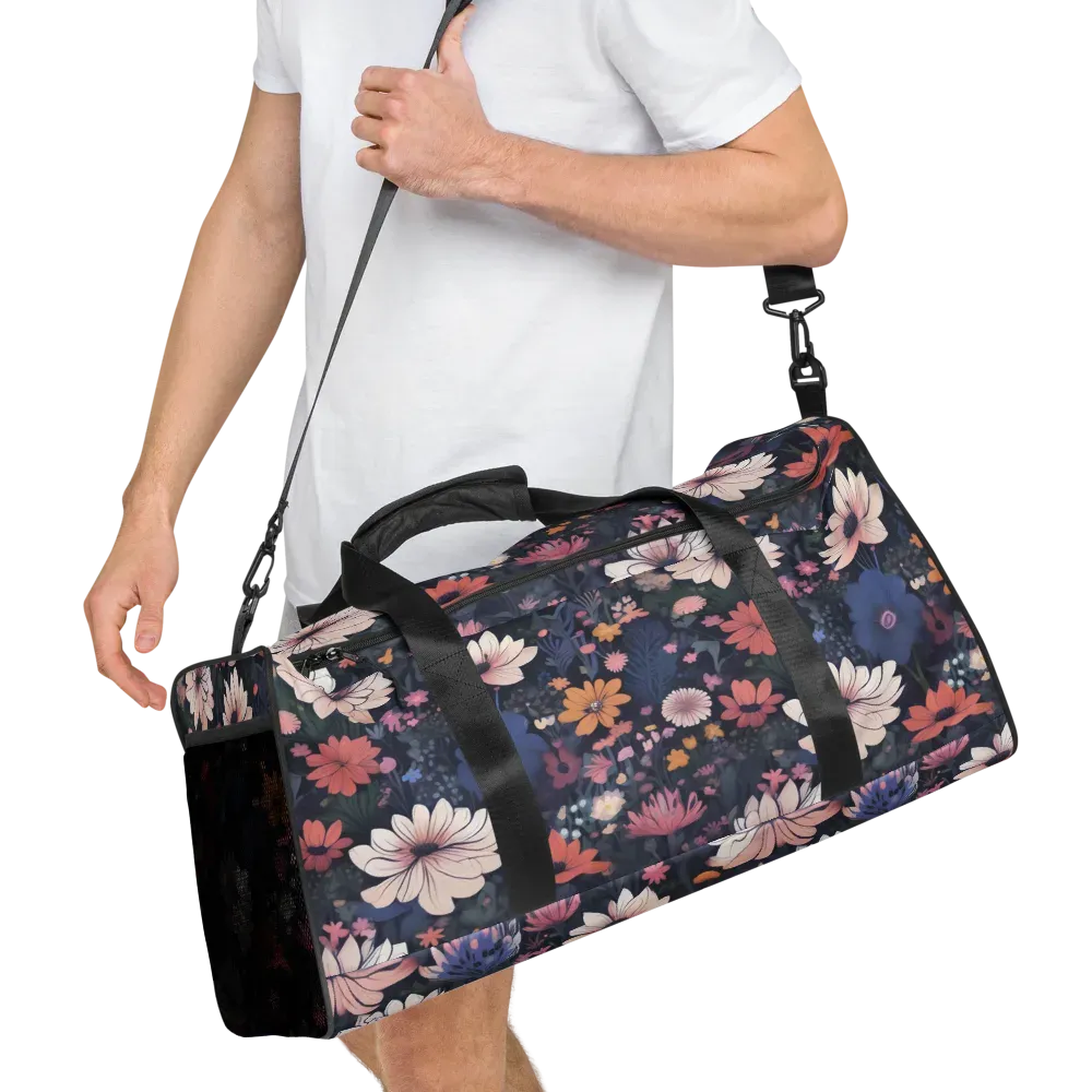 Moonlit Meadow on Duffle Bag — Right Front