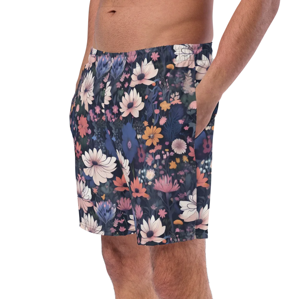 Moonlit Meadow on Swim Trunks — Left Front