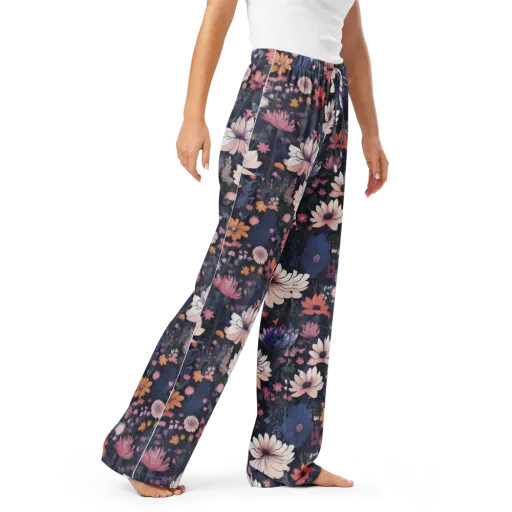 Moonlit Meadow on a Women's Pajama Pants