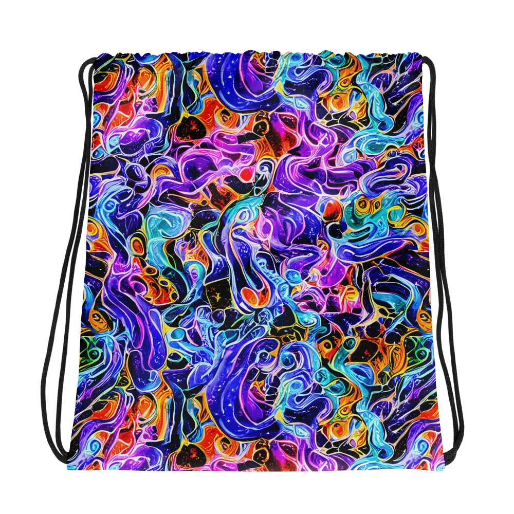 Violet Firestorm on Drawstring Bag — Photo
