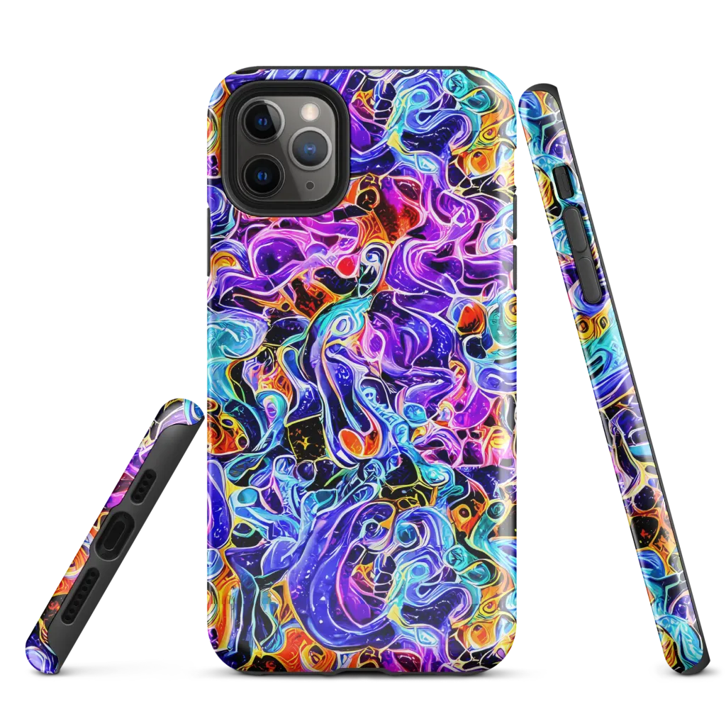 Violet Firestorm on Tough Case for iPhone® — Front