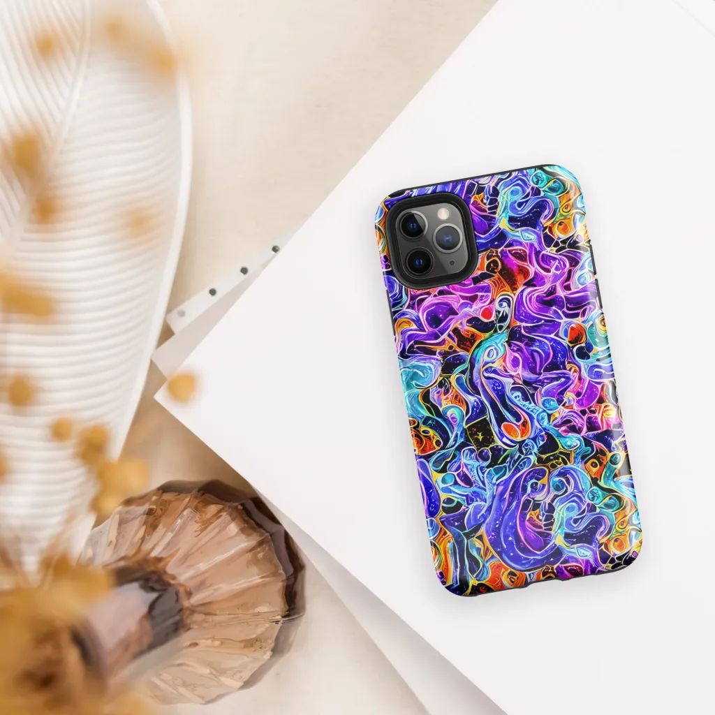 Violet Firestorm on Tough Case for iPhone® — Front