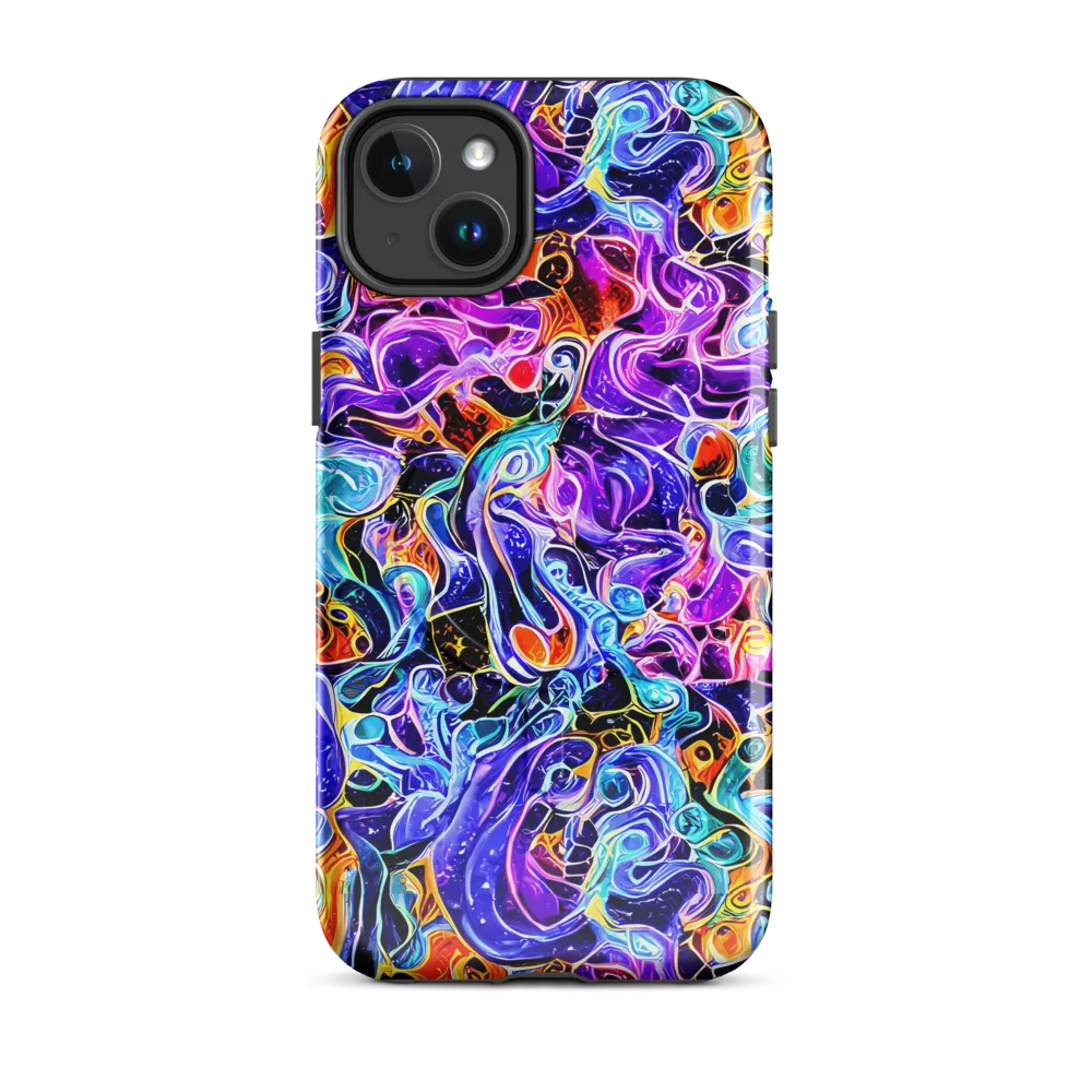 Violet Firestorm on MagSafe Tough Case for iPhone® — Front