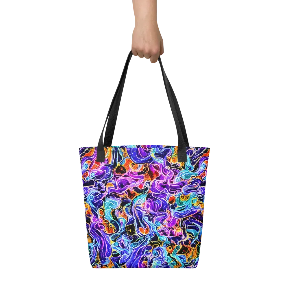 Violet Firestorm on Tote Bag — Front