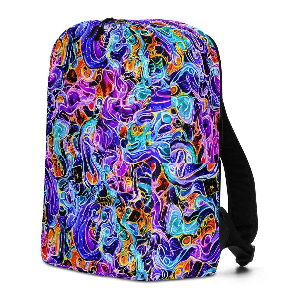 Violet Firestorm on Minimalist Backpack — Left