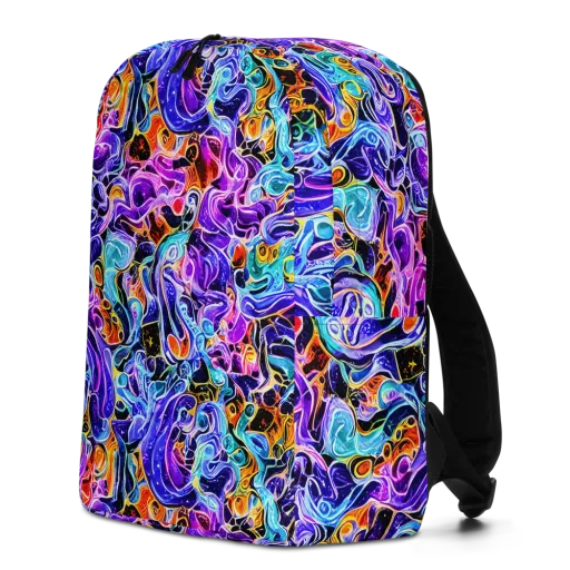 Violet Firestorm on a Minimalist Backpack