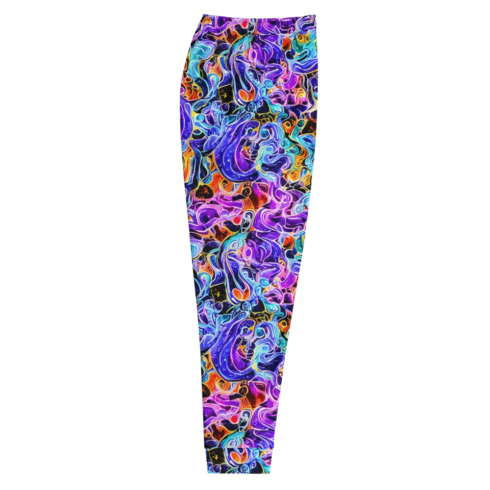Violet Firestorm on Men's Joggers — Right