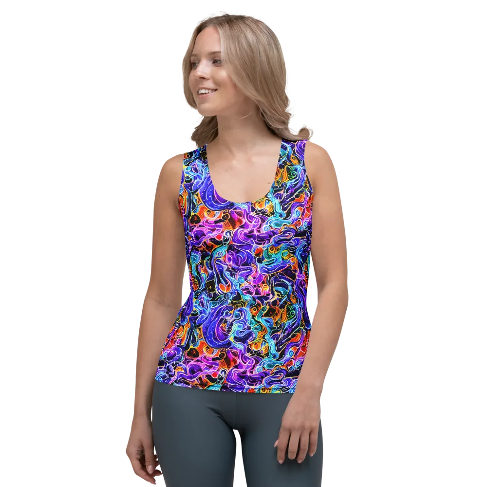 Violet Firestorm on Women's Tank Top — Front