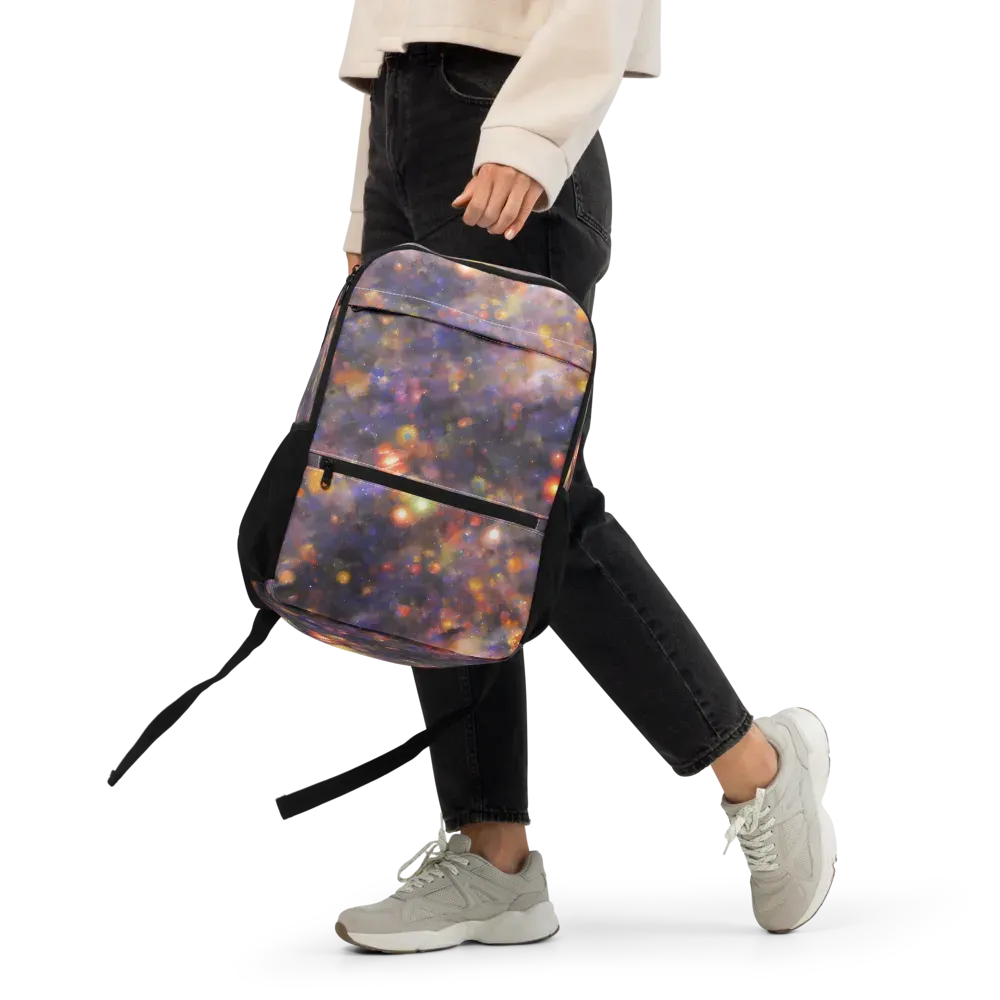 Nebula Kaleidoscope on Utility Backpack — Front