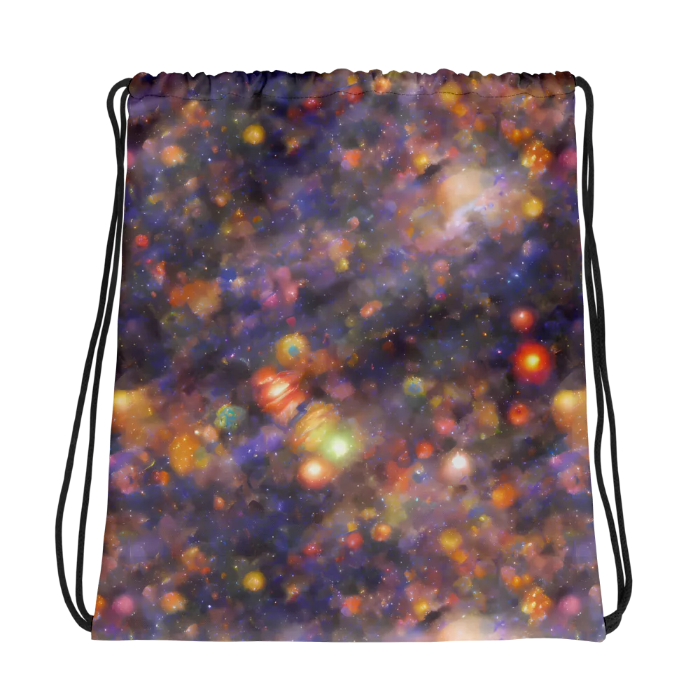 Nebula Kaleidoscope on Drawstring Bag — Photo