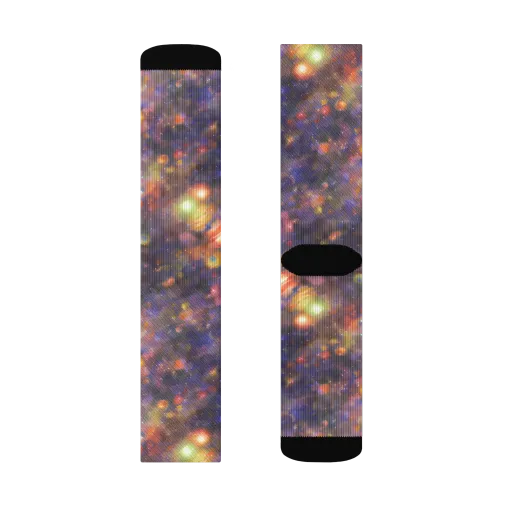 Nebula Kaleidoscope on a Socks