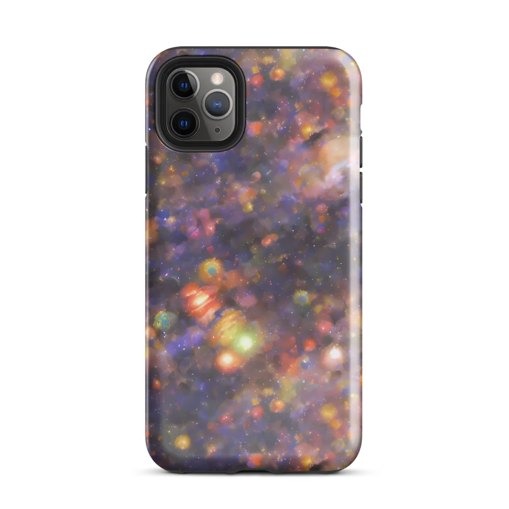 Nebula Kaleidoscope on Tough Case for iPhone® — Front