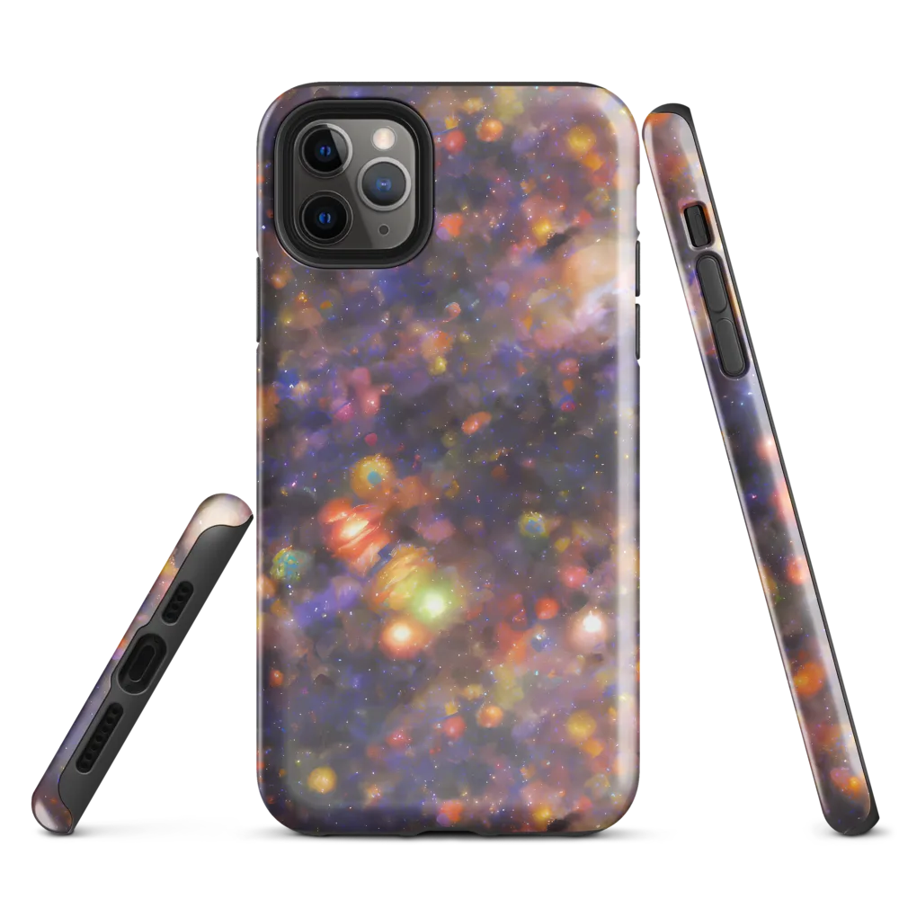 Nebula Kaleidoscope on Tough Case for iPhone® — Front