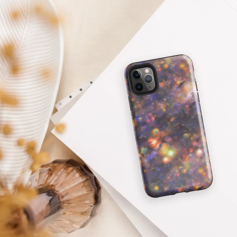 Nebula Kaleidoscope on Tough Case for iPhone® — Front