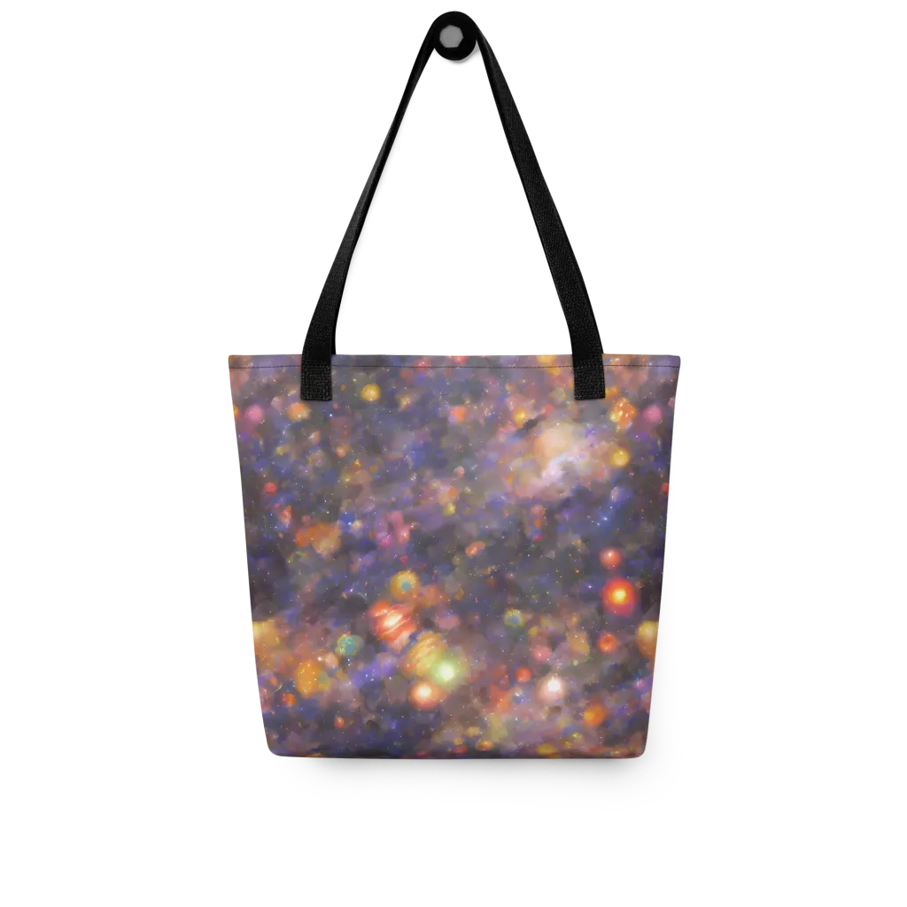 Nebula Kaleidoscope on Tote Bag — Front