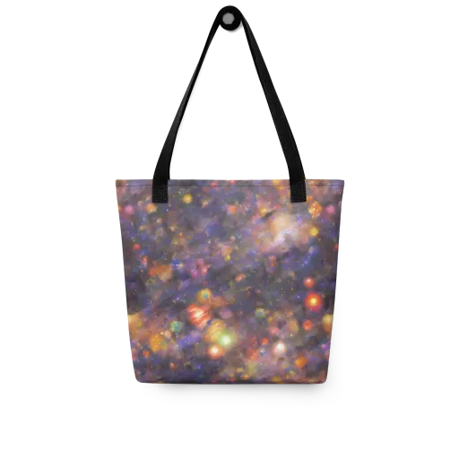 Nebula Kaleidoscope on a Tote Bag
