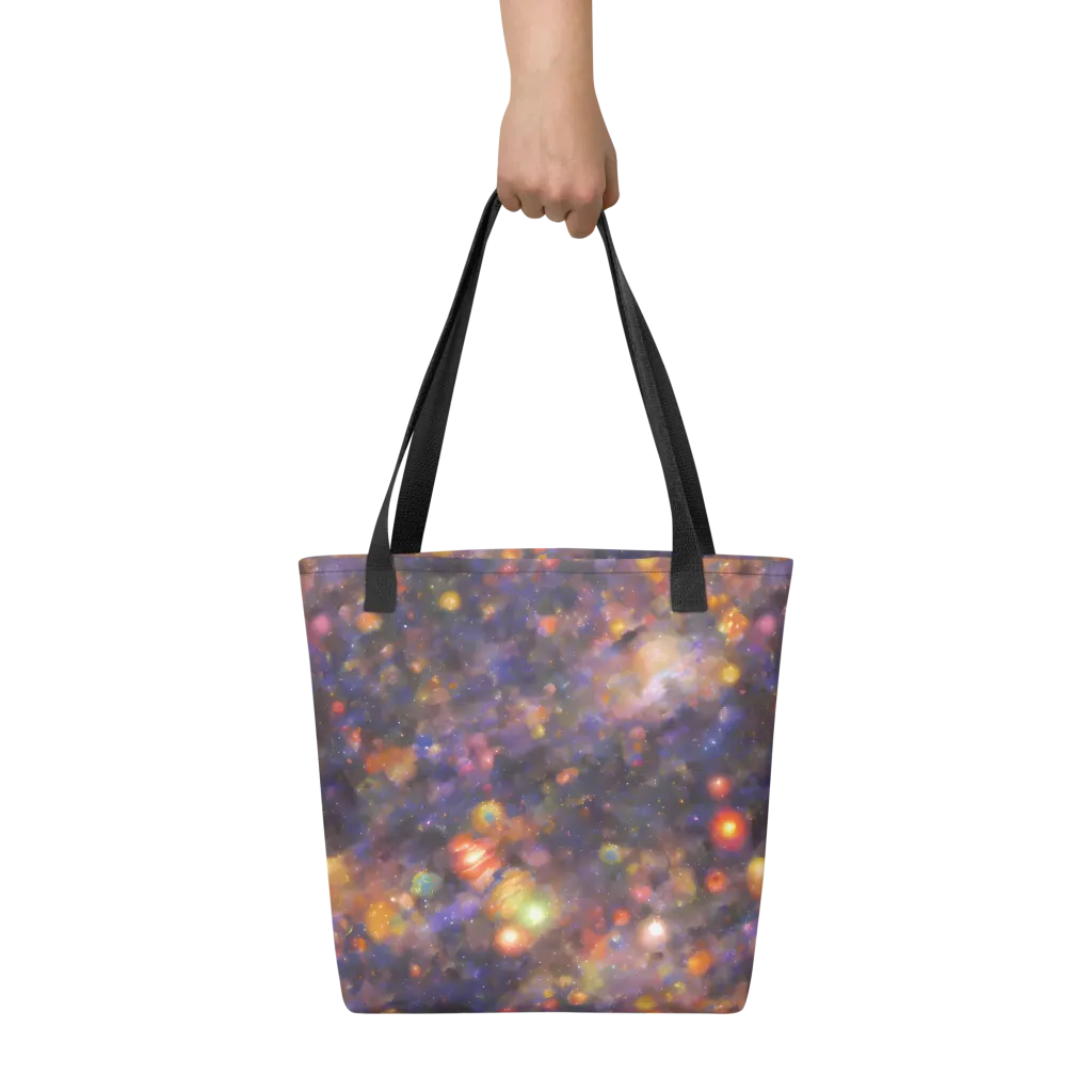 Nebula Kaleidoscope on Tote Bag — Front