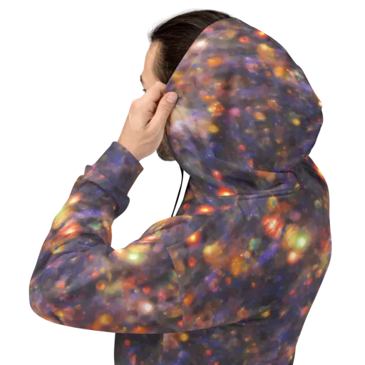 Nebula Kaleidoscope on a Hoodie