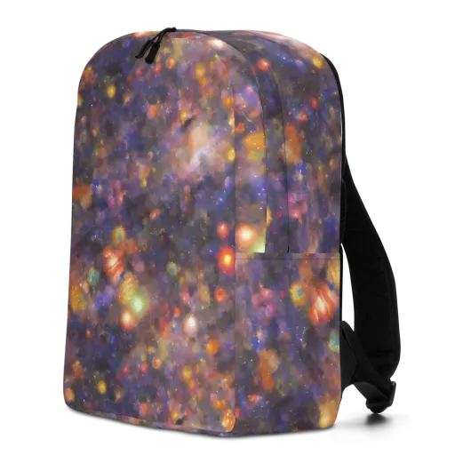 Nebula Kaleidoscope on a Minimalist Backpack