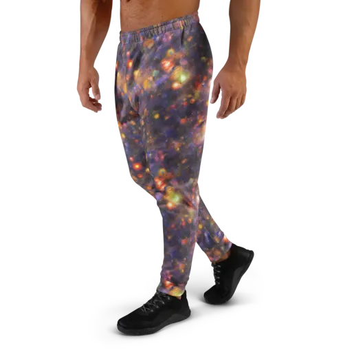 Nebula Kaleidoscope on a Men's Joggers