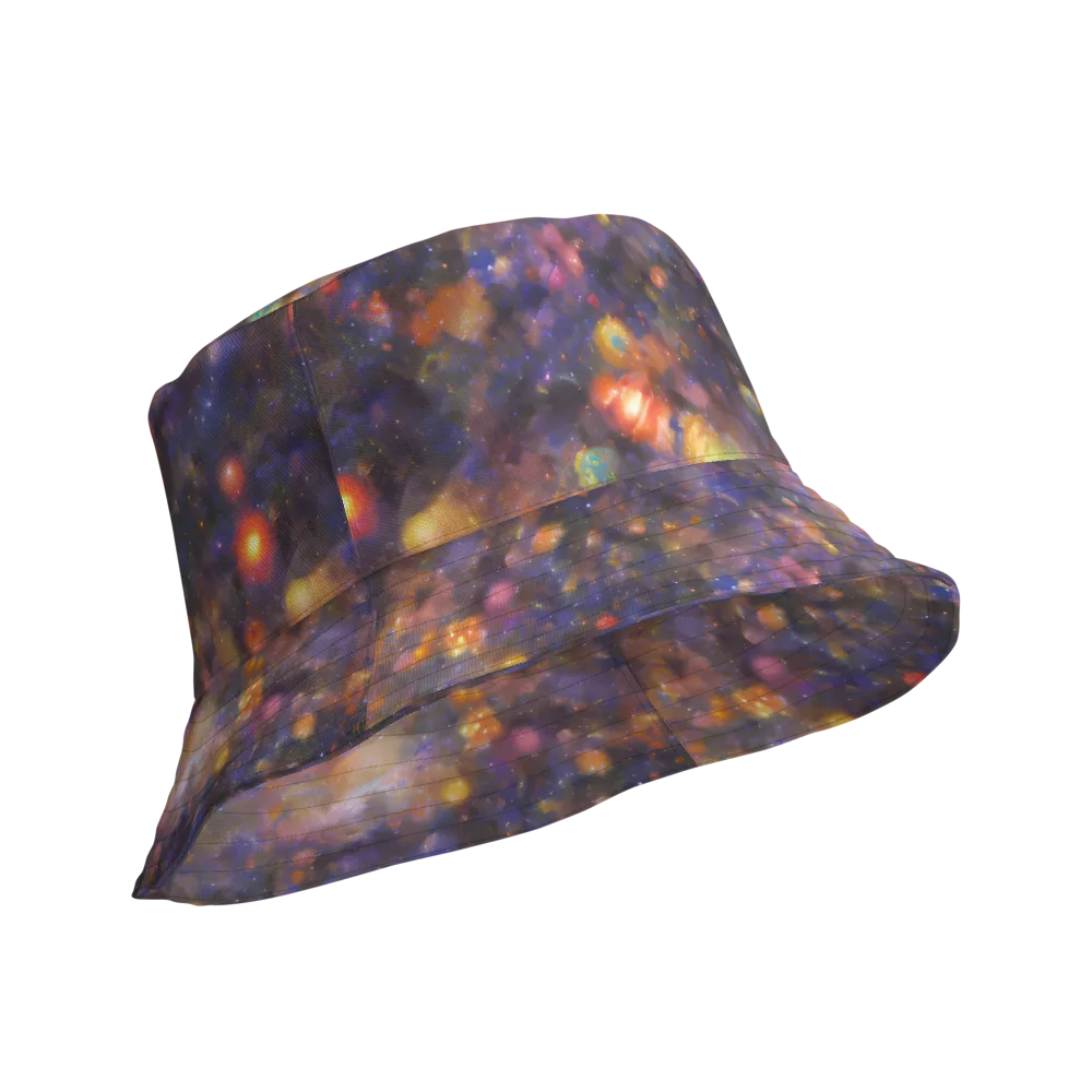 Nebula Kaleidoscope on Reversible Bucket Hat — Product details Outside