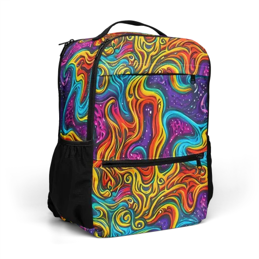 Rainbow Alchemy on a Utility Backpack